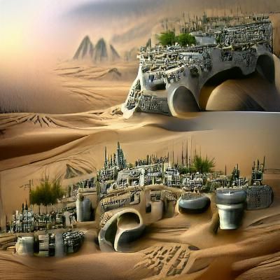 ancient desert city
