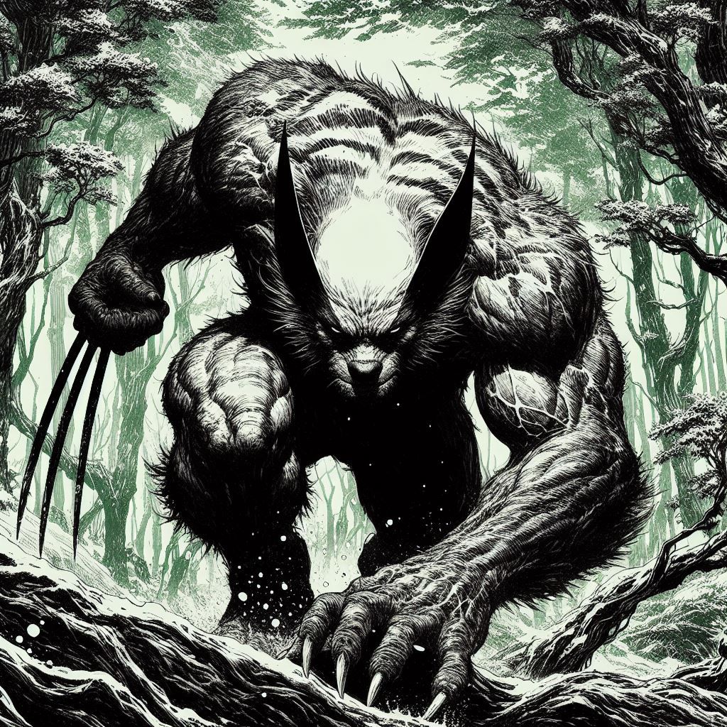 Wolverine becoming his Spirit Animal