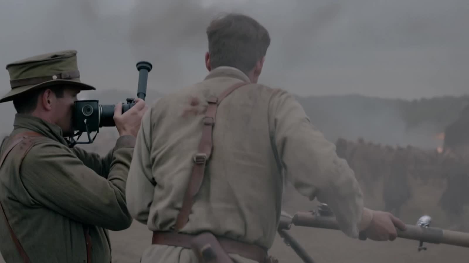 long lost video footage of fighting a cameraman caught during the American Civil war.