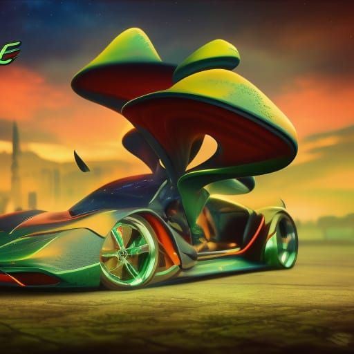Mushroom sport car