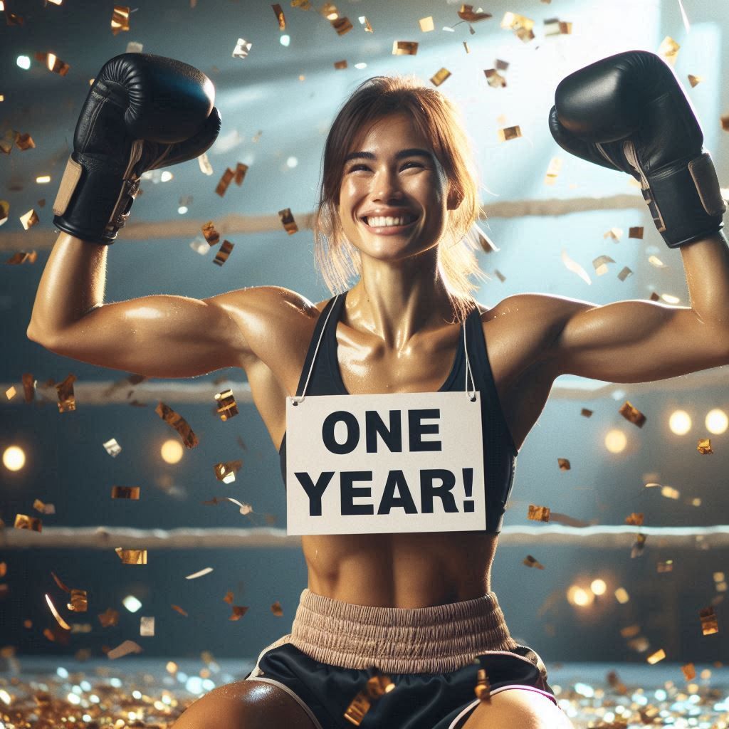 ONE YEAR BOXING CELEBRATION!!