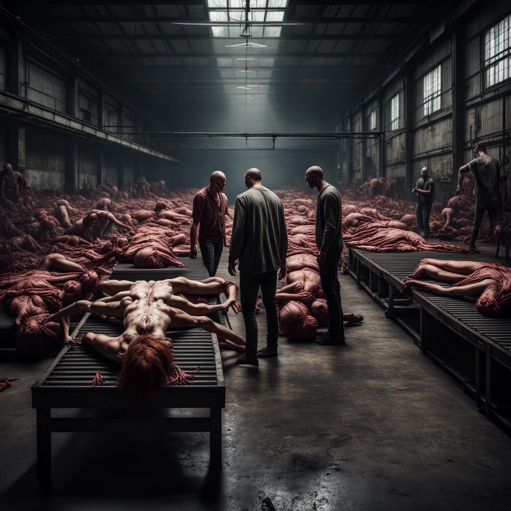 Demonic Harvest in a Warehouse
