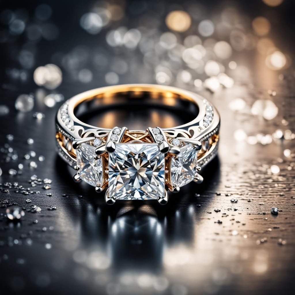 Diamond ring  by @Kennethy