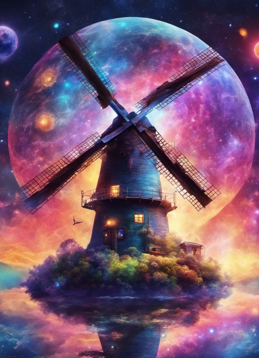 Windmill  by @Amaya