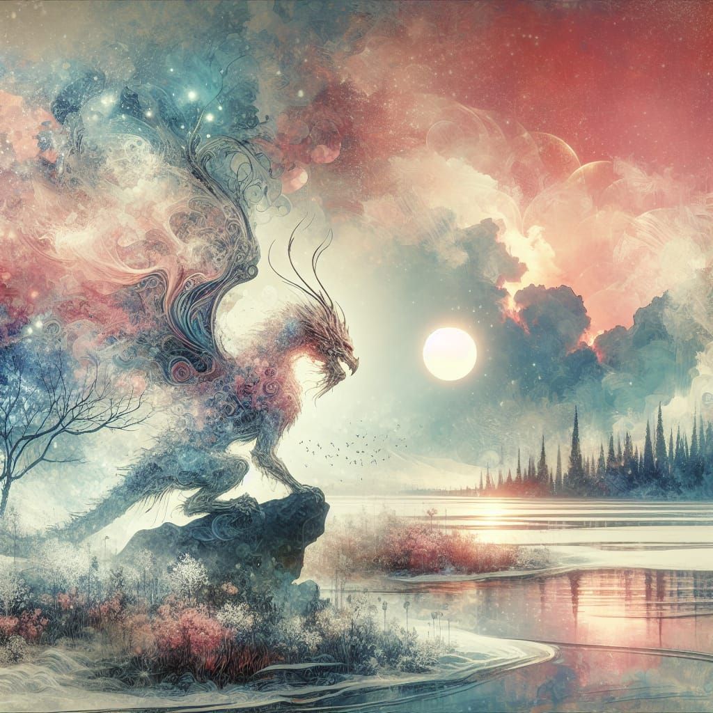 "I desired dragons with a profound desire.” Tolkien  by @Jolie Wolf