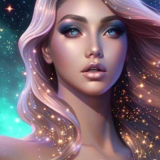glitter, sparkles, glitterdust, glitter on everything, stars...