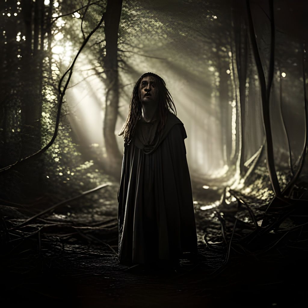 What terrified me will terrify others; and I need only descr...