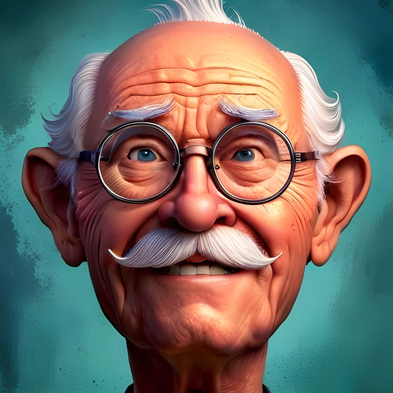 I couldn’t find my mustache. Turns out it was right under my nose the whole time.  by @Mormookiee