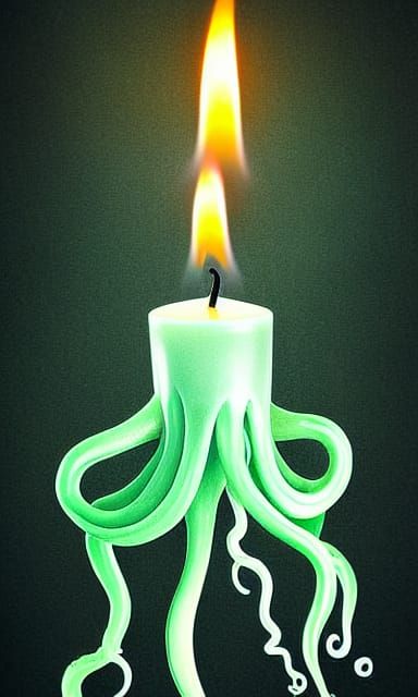 Candle with a Curse