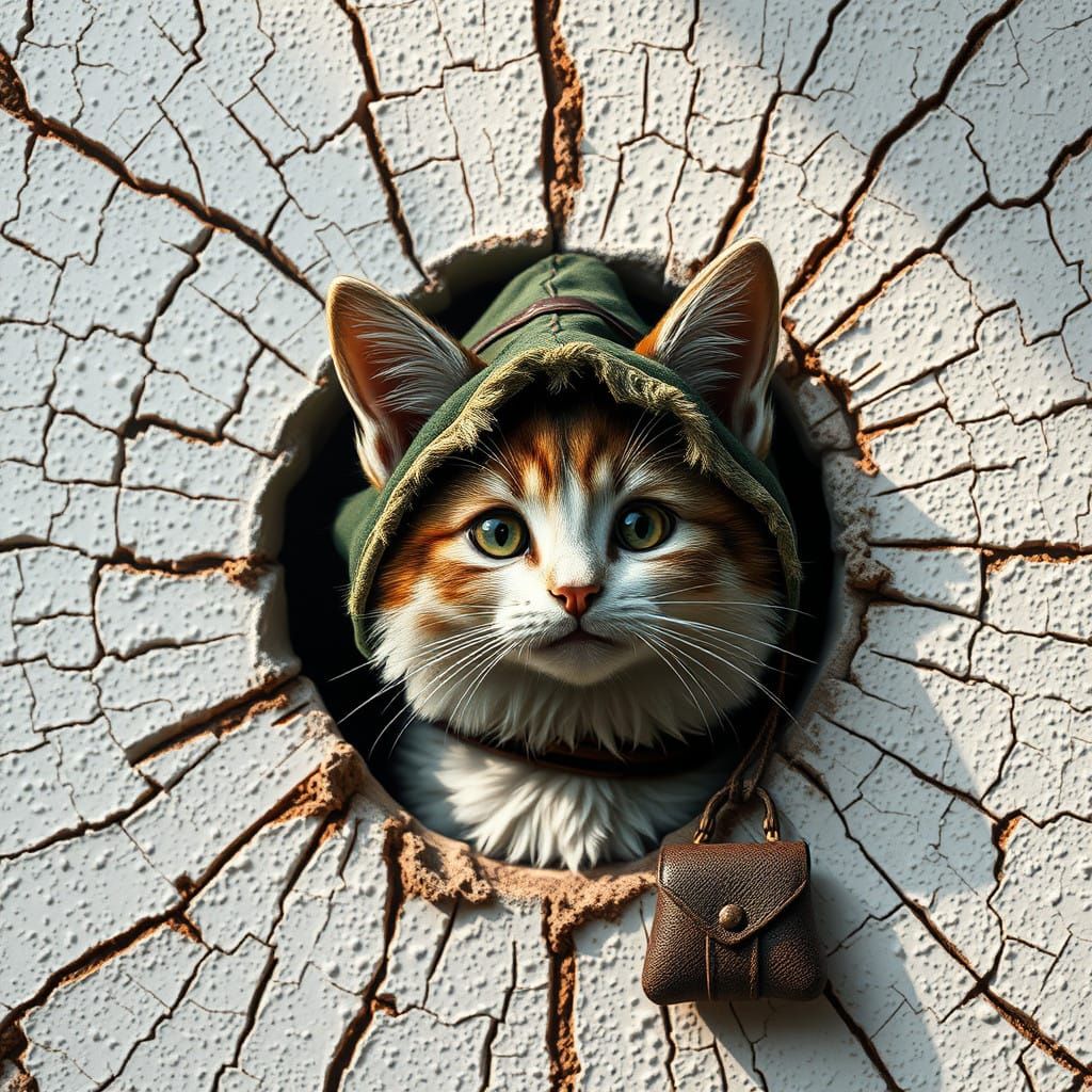 Little cat  by @Lionheart12