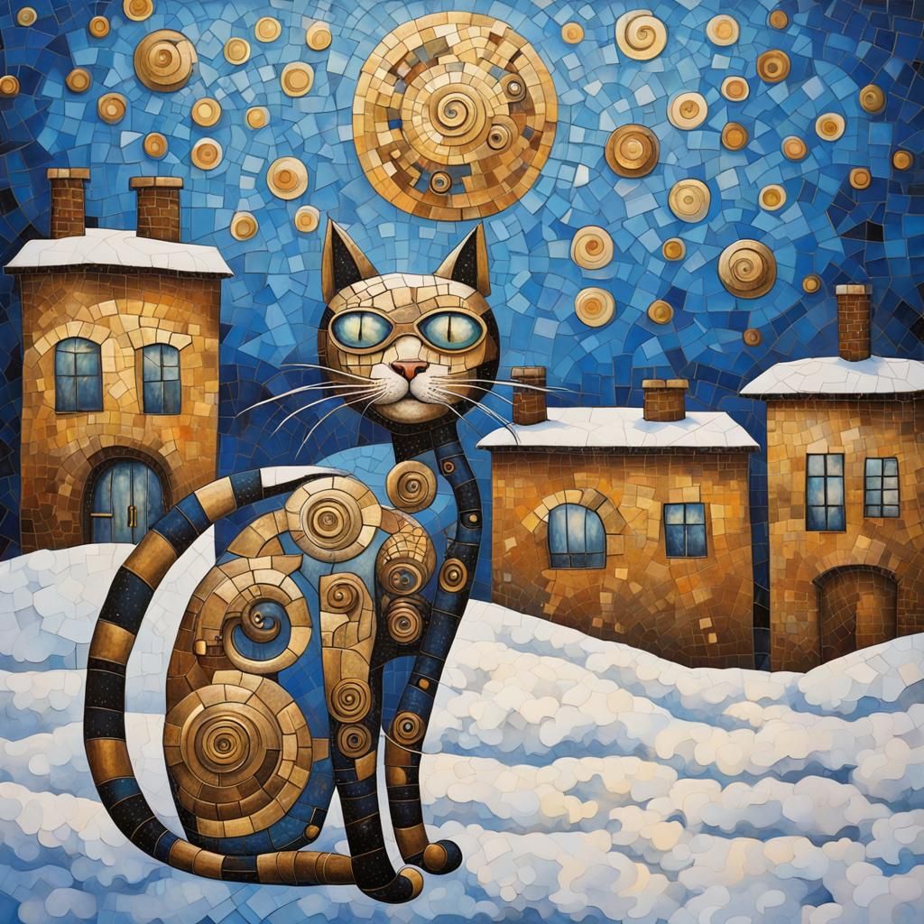 steampunk cat