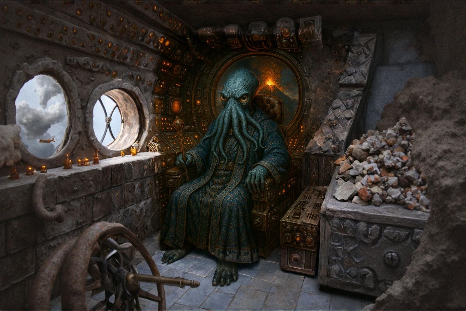 Ximena The Xenuian Scouts Volcanos To Deposit Enemies Into