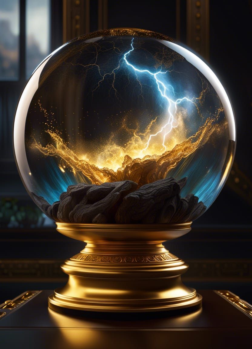 The Captured Elements Under Glass  by @Caleb