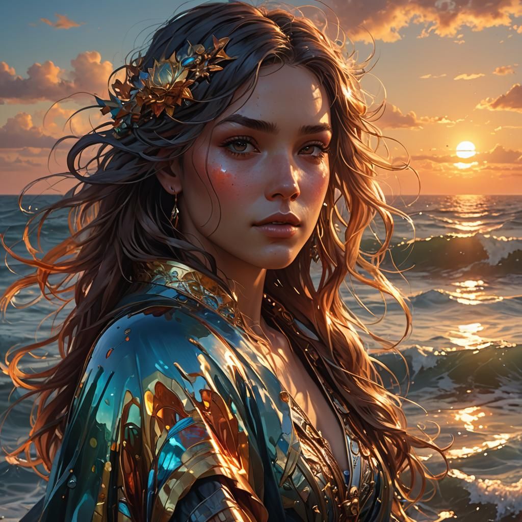 Sunset's Beauty  by @OwlFriend