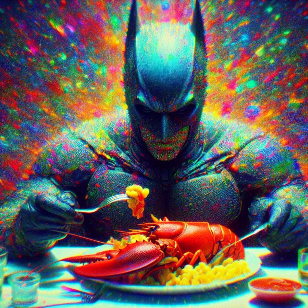 Batman's Lobster Dinner