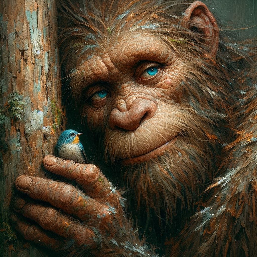 Bigfoot makes a Friend