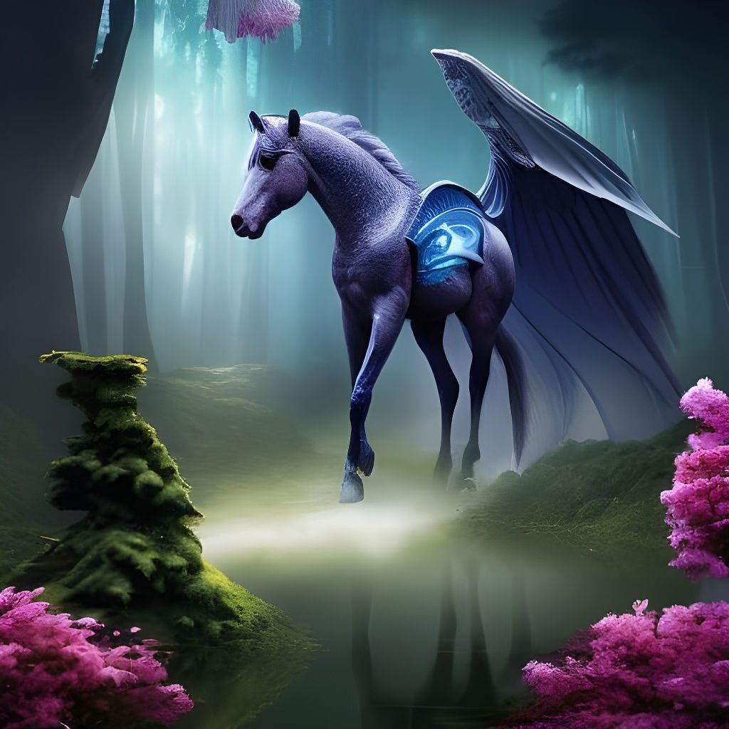 Purple Pegacorn