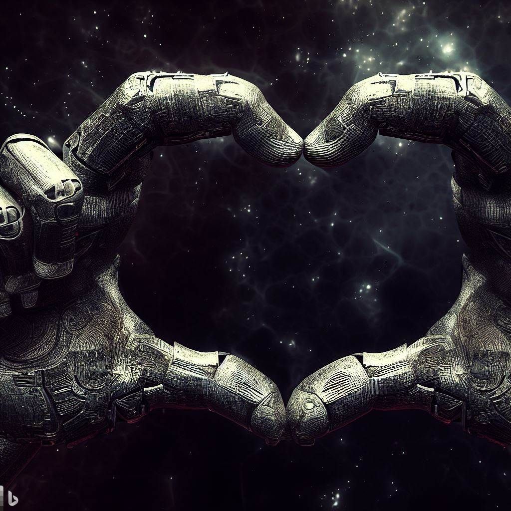 Hand sign love