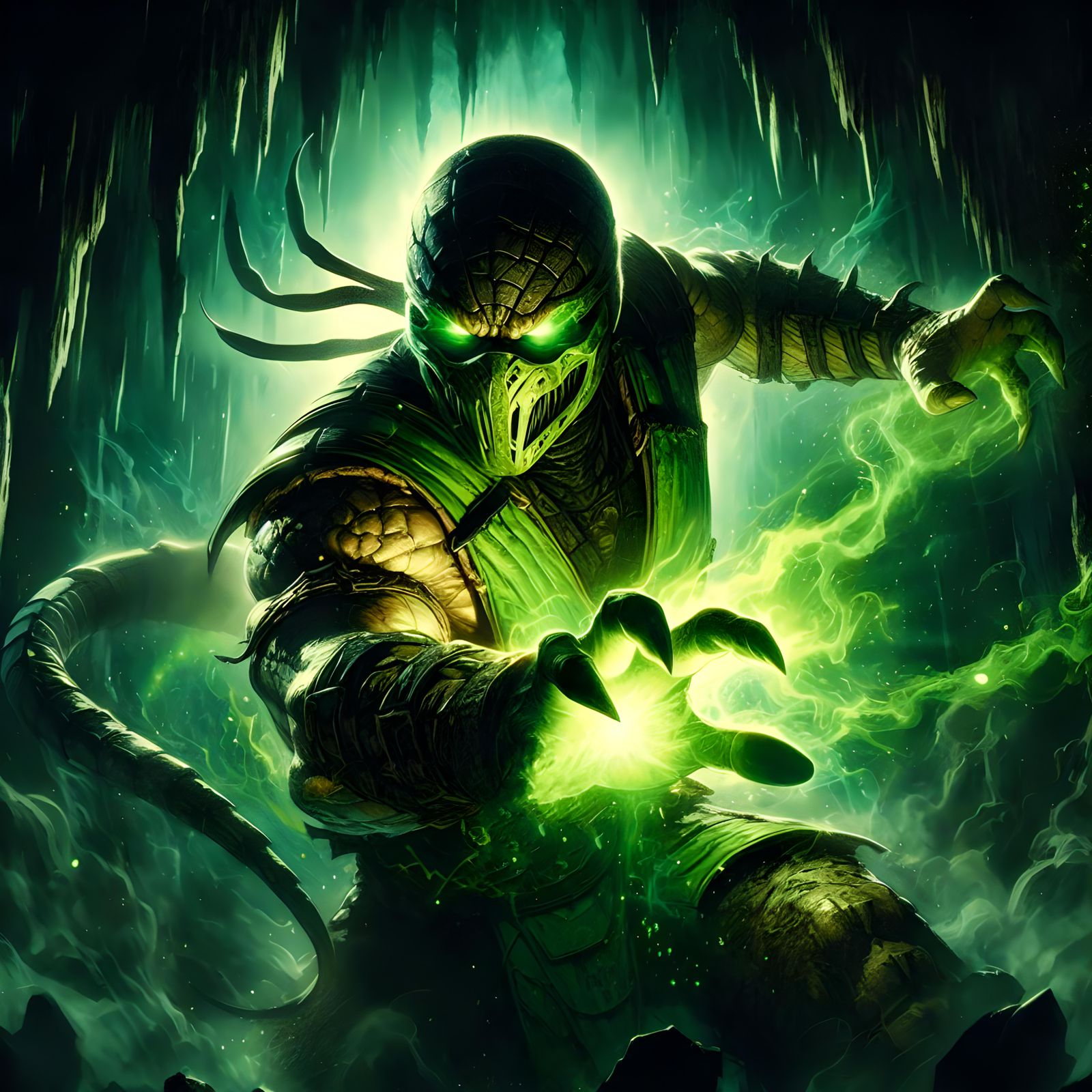 Saurian Shinobi: Reptile