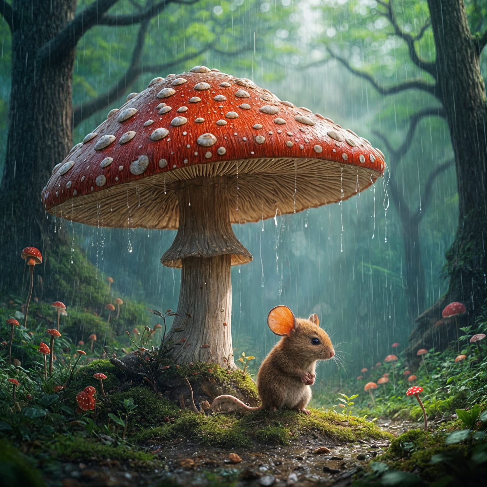 Rainy days and Mondays  by @CanisLupisDude 