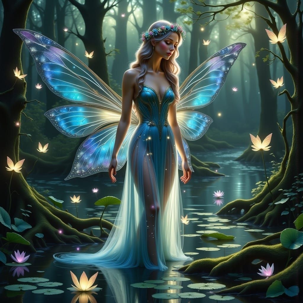 <lora:Fairy Flux:1.0> 