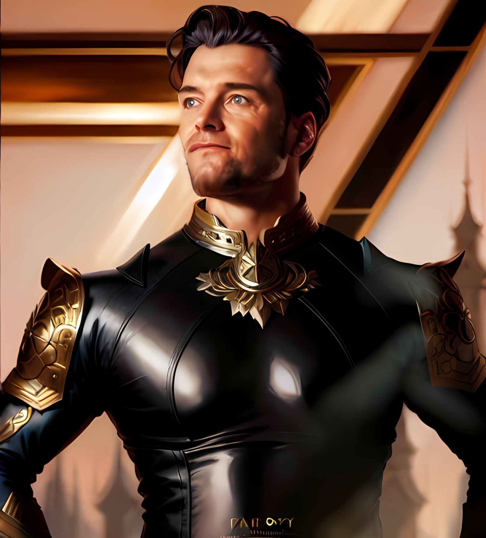 Homelander dark edition suit