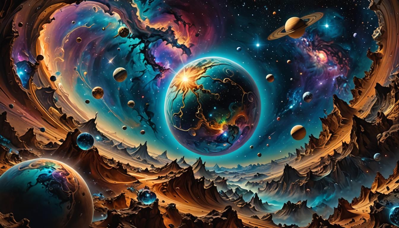 COSMIC MADNESS  by @ROBIN BANKS