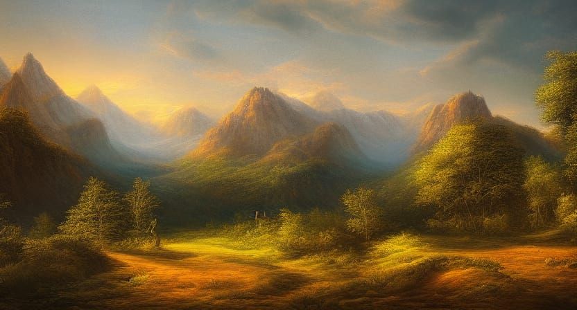 highly detailed landscape