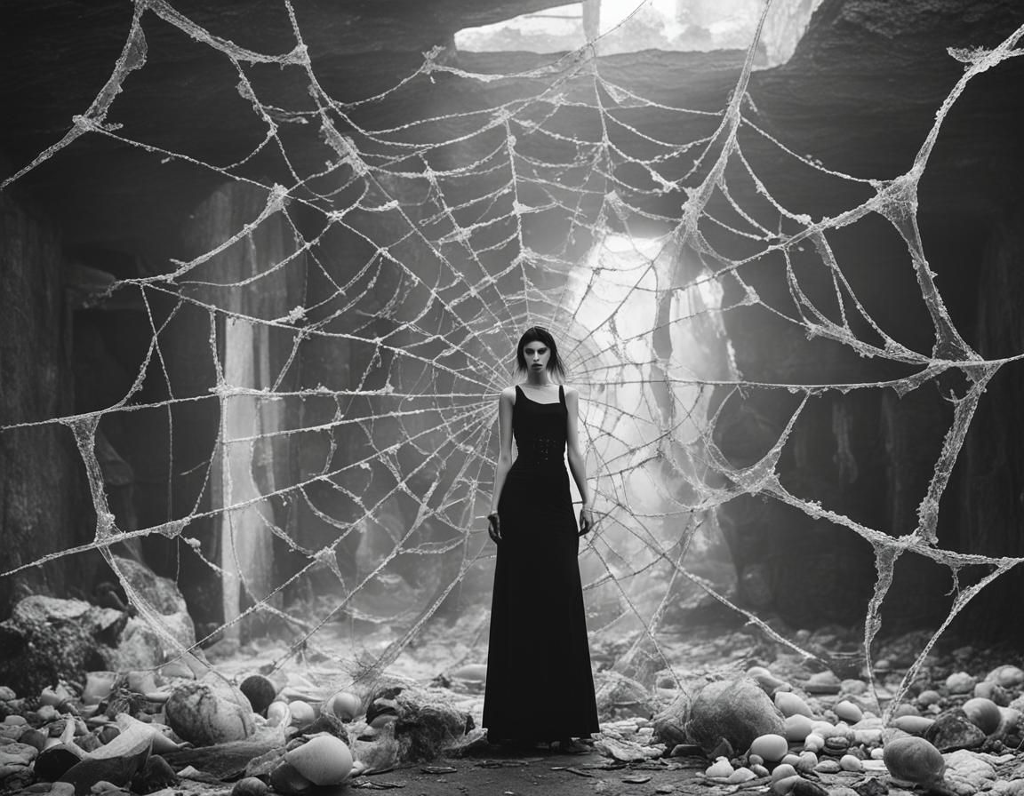 sea shells. giant spider webs. fog. giant rats. broken glass...