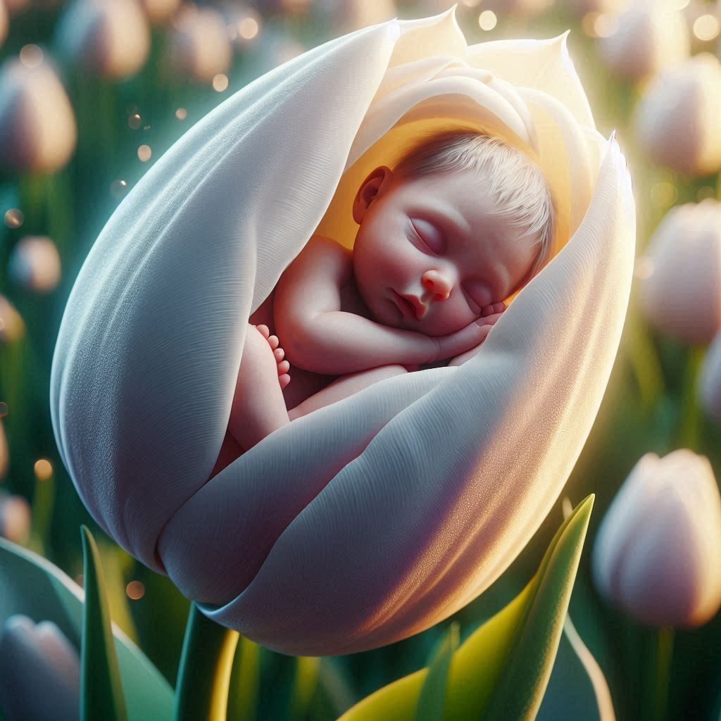 Blossom of Innocence: A New Life in Bloom