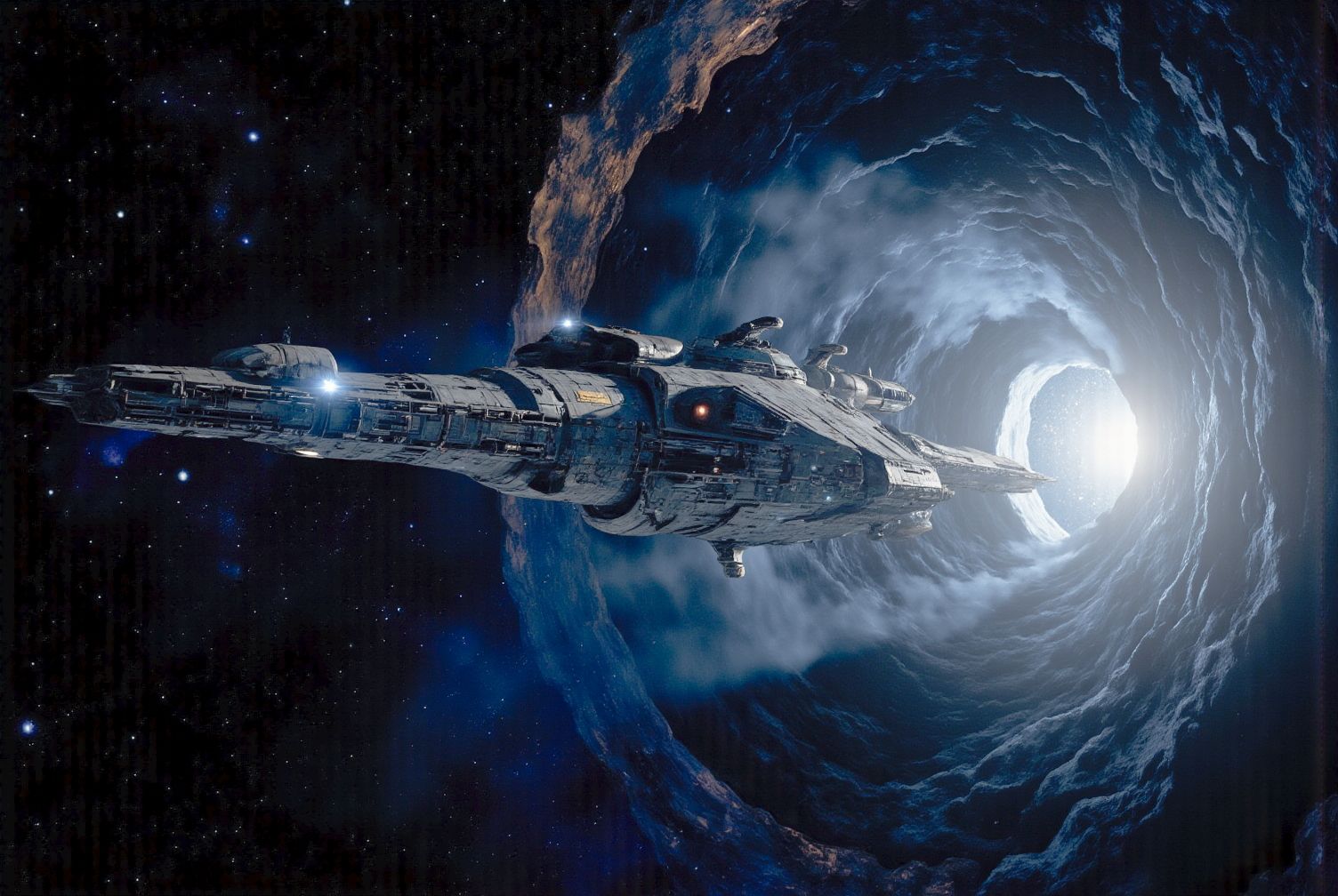 Wormhole.  by @Daisy Buttons