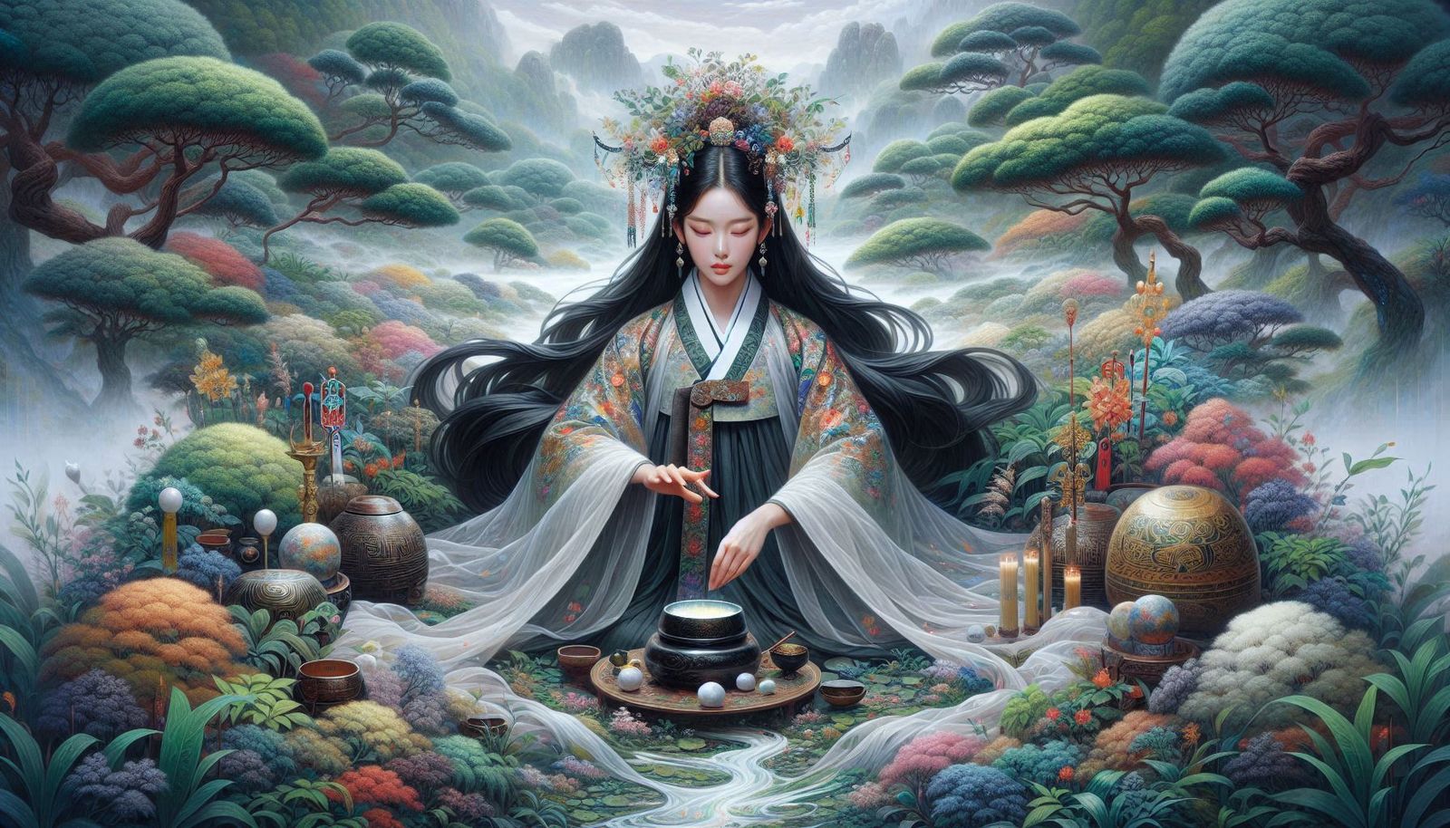 Korean mythology ceremonial tradition