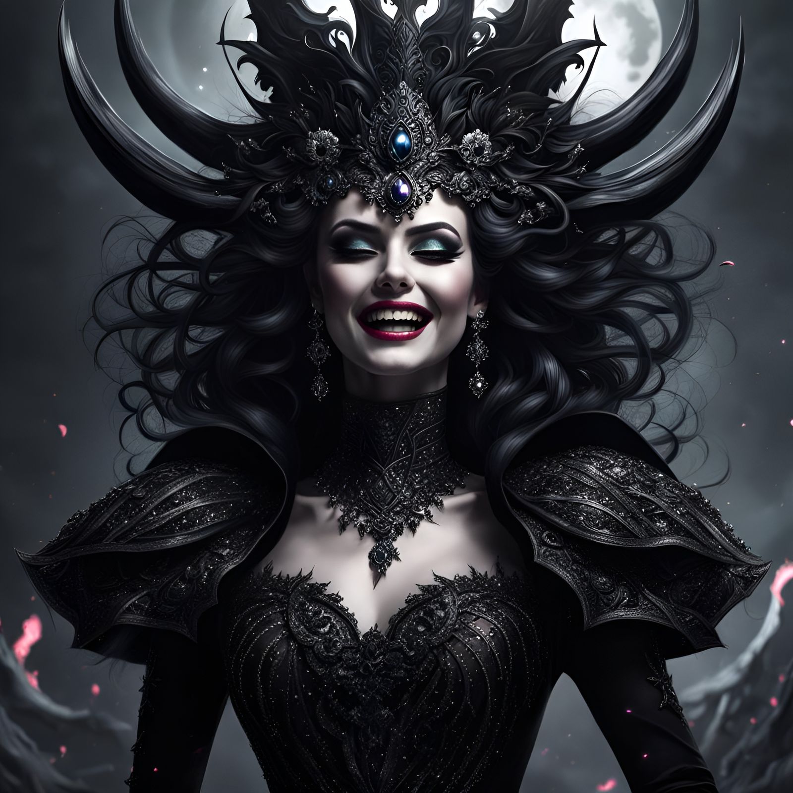 Good joke for the Queen of Darkness  by @GunslingerT