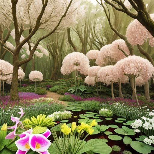 Photorealistic, Intricately detailed, White, Silver, Dew, Oi...
