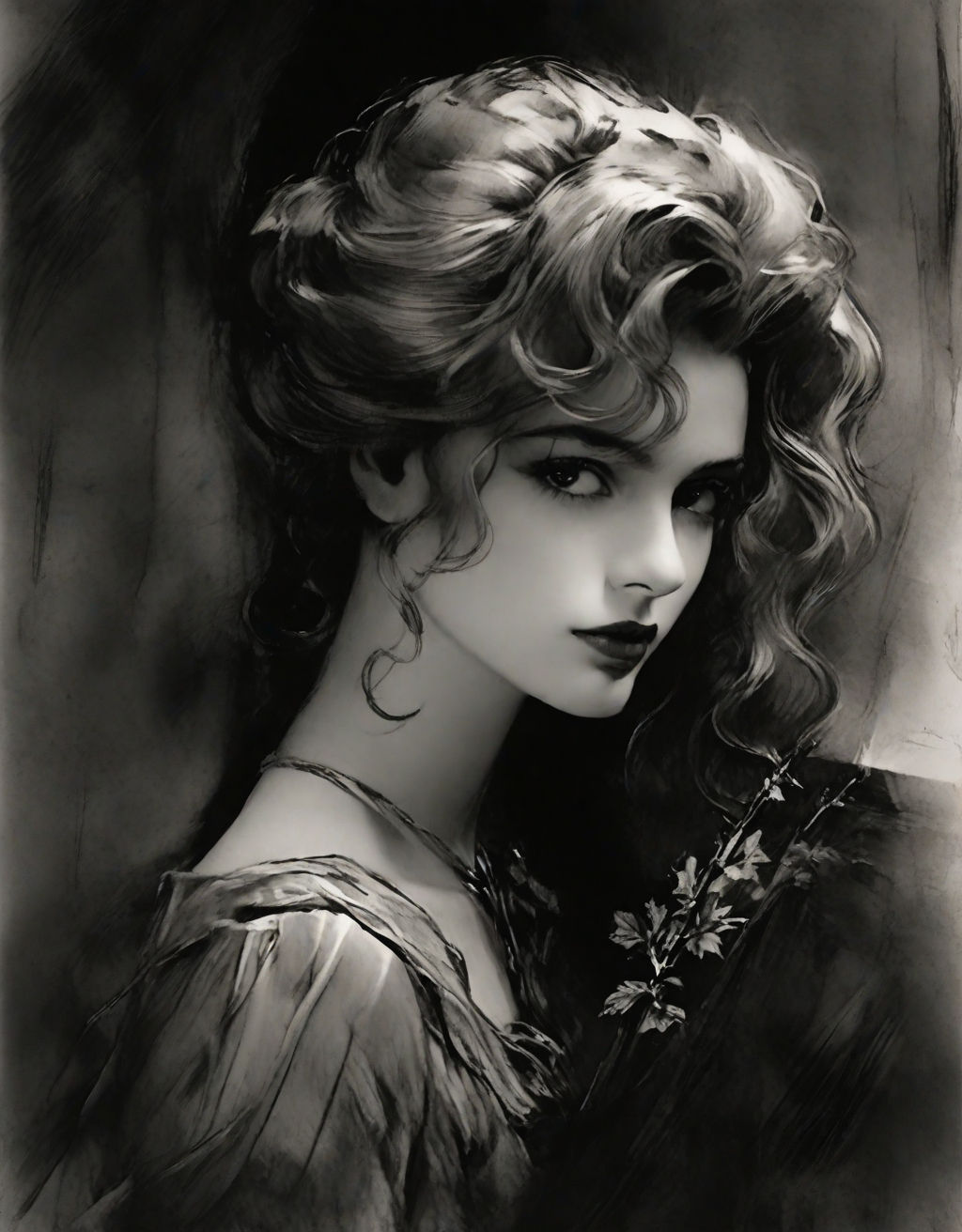 Enigmatic Beauty... Behind Those Eyes, Was She Really Who She Said She Was?