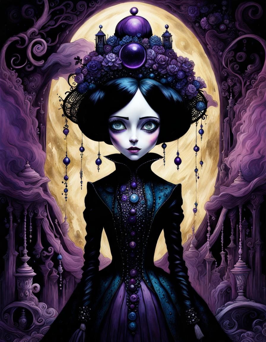 Coraline - Queen of the Underworld - AI Generated Artwork - NightCafe ...