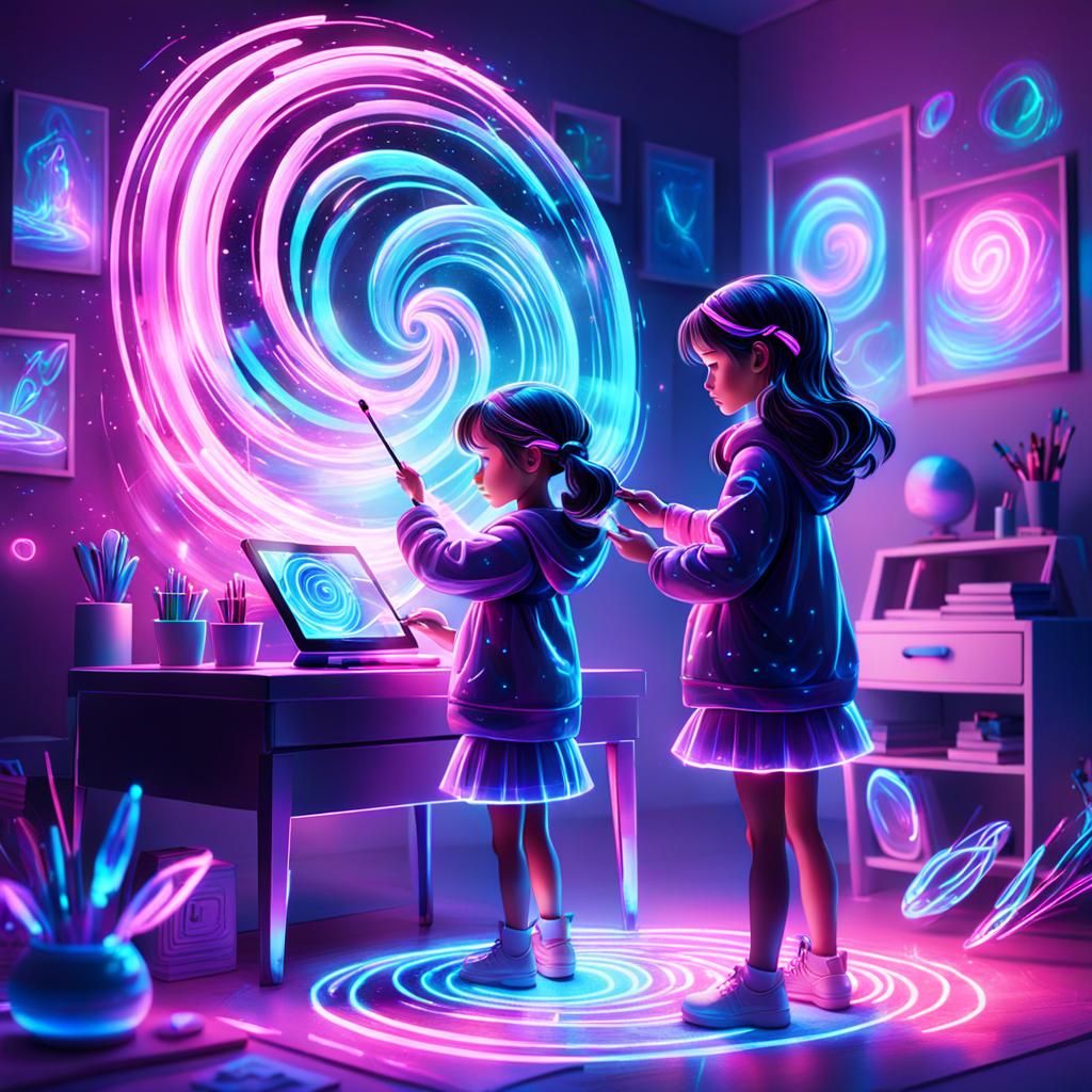 holograms  by @Artist