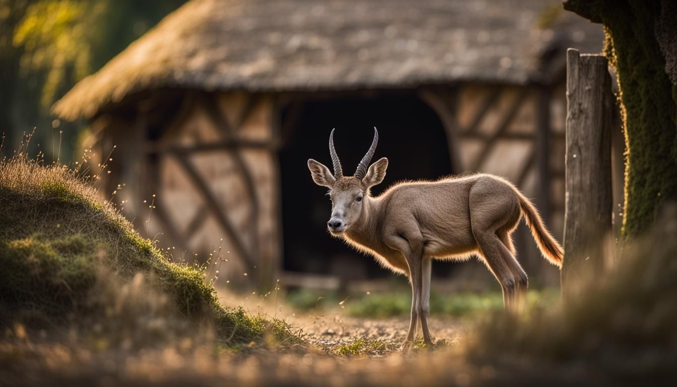 Habitation of wild animals belonging to the Middle Ages by Y...