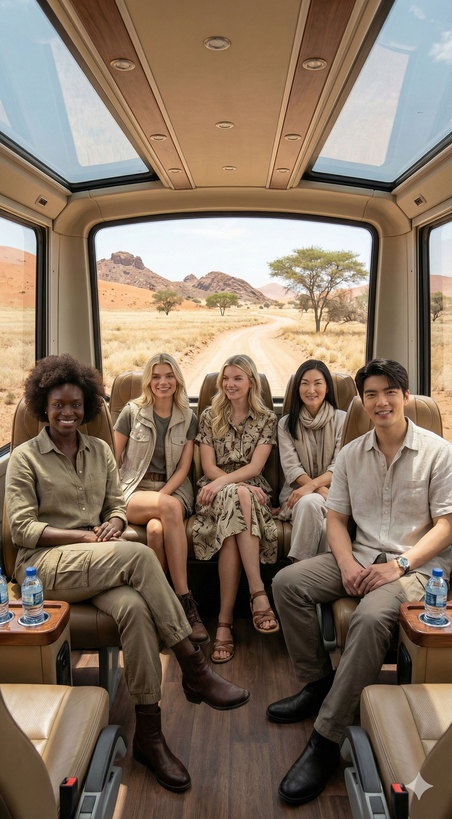 Namibia, Friends Under Vast Skies