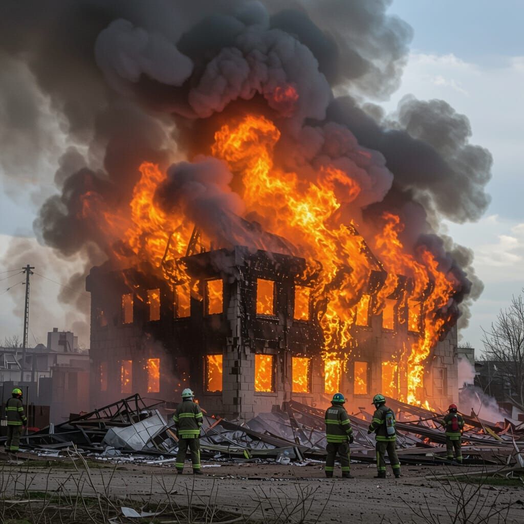 עולה באש שמגיע עד השמים