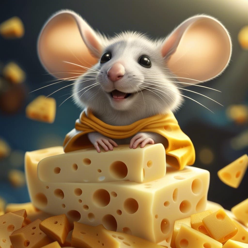 Happy mouse  by @AsfK