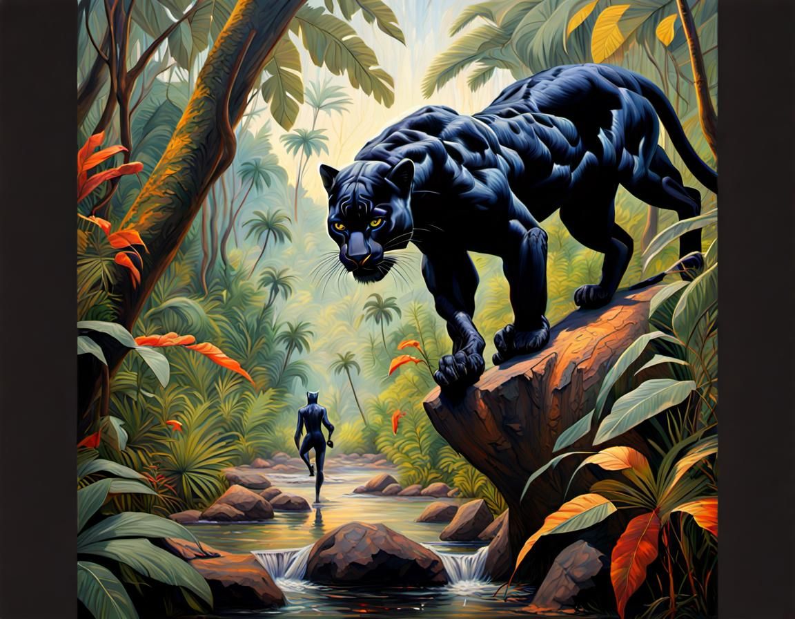 Hunting in the jungle