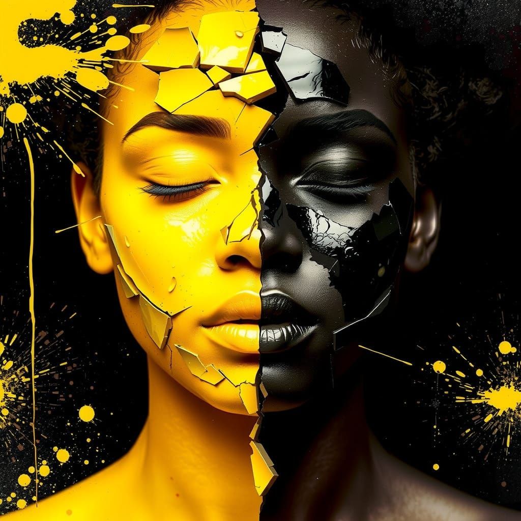 🖤+💛  by @MiaMore