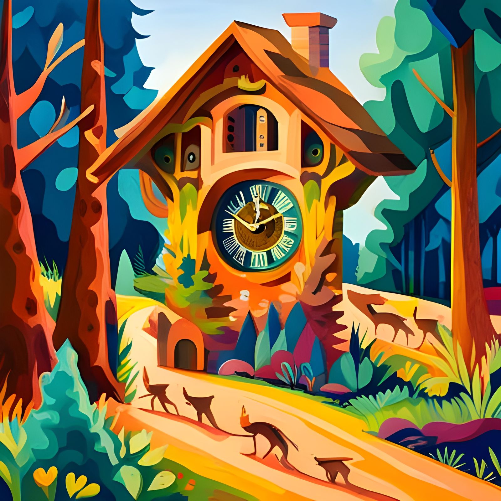 Cuckoo Clock   by @AptWow
