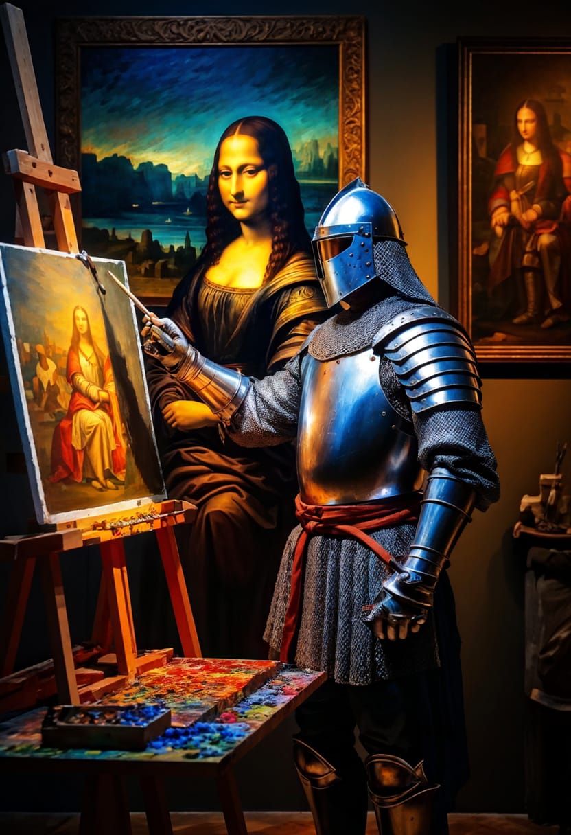 Painting Knight l