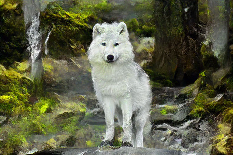 Beautiful wolf