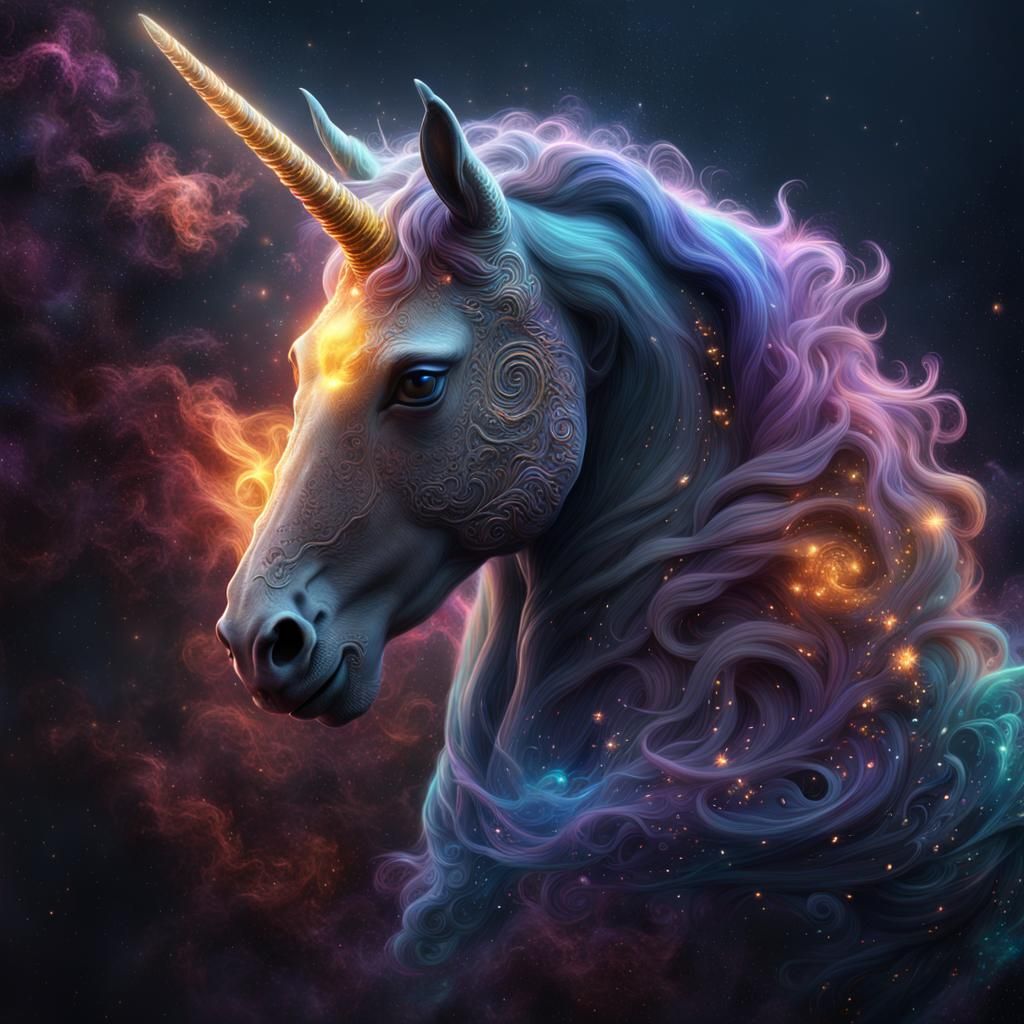 galaxies, spirals, space, nebulae, stars, smoke, irredescenc...
