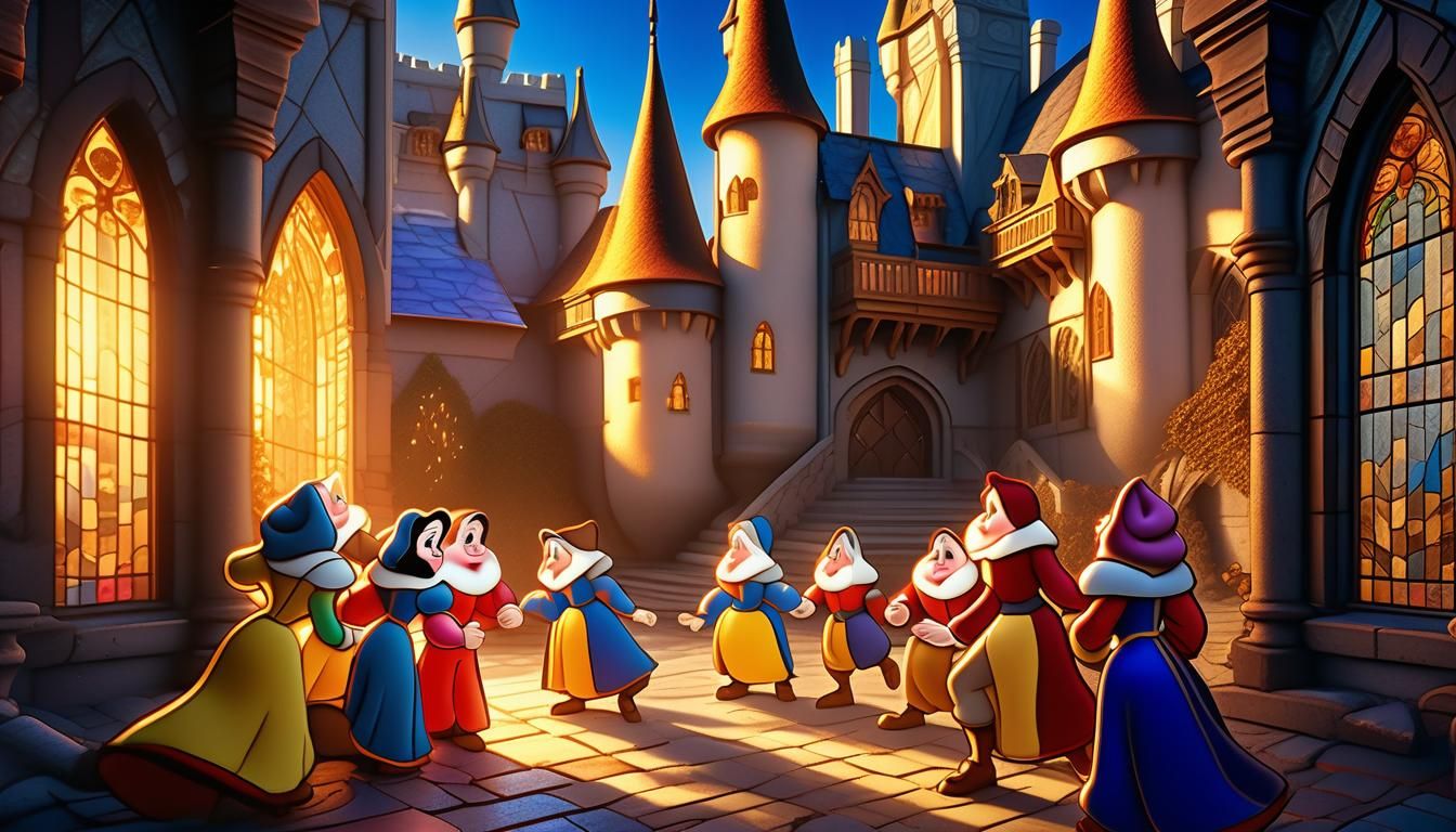 Celebrations at the castle