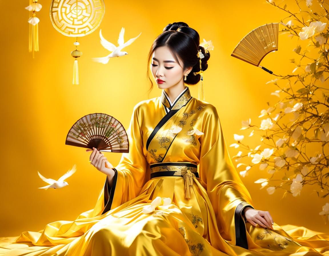 Lady Soo-Shee, yellow ray master  by @David