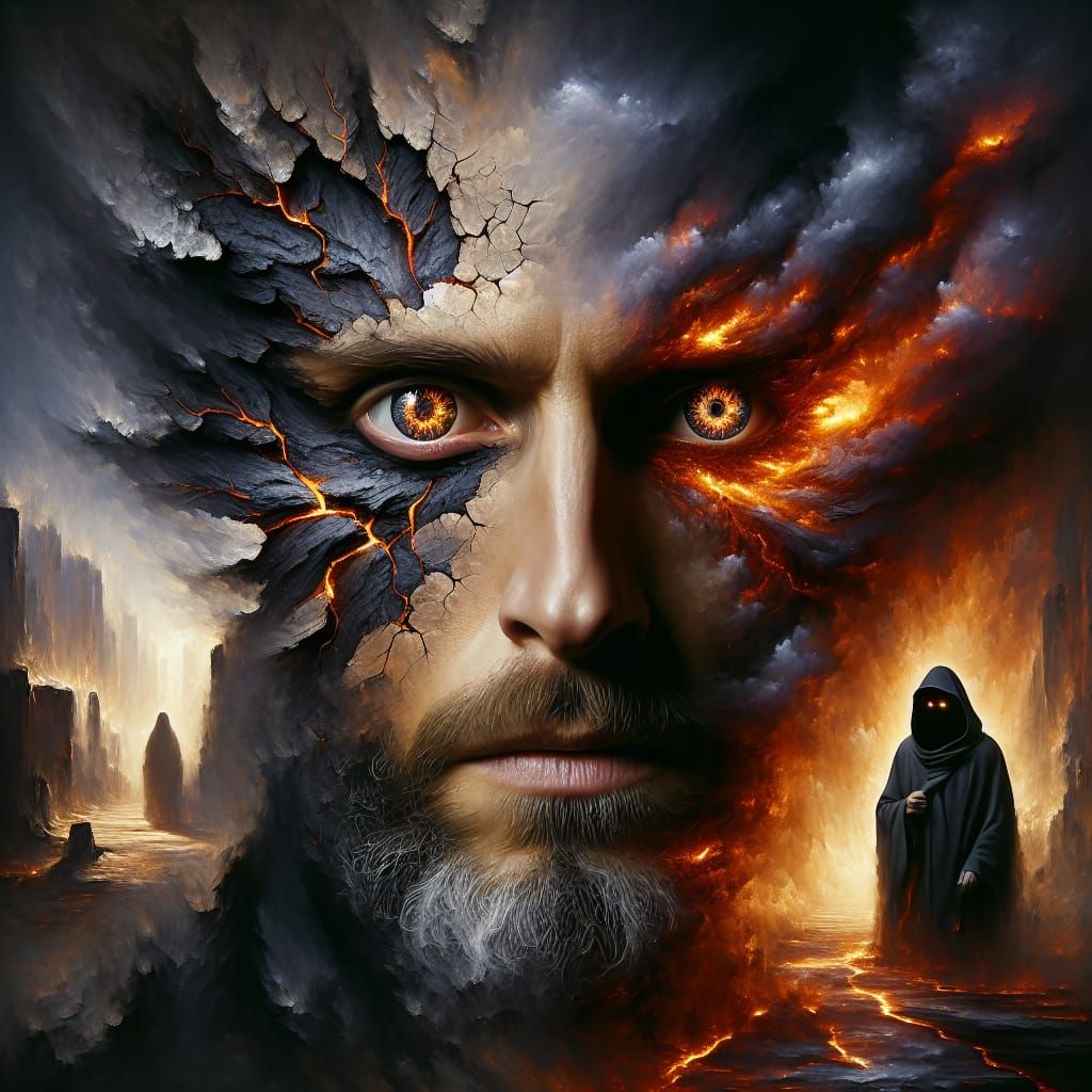 Impressionistic portrait   by @OneMich01